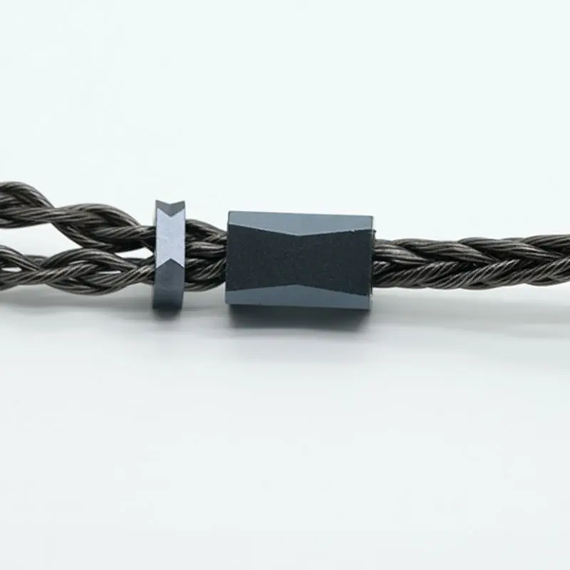 XINHS S129 Mengde Xuan 8-core Struktur Litz Kabel Peningkatan Headphone Kristal Tunggal Berlapis Tembaga dan Perak + Grafena