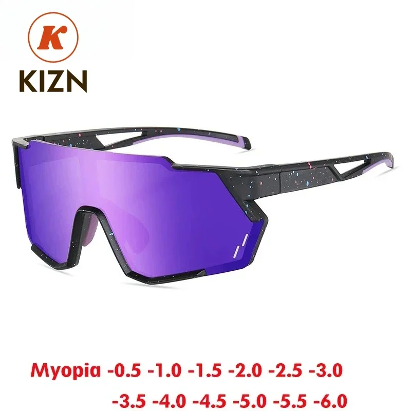 

XUKA Polarized Sports Outdoors Myopia Sunglasses 2025 New TR90 Frame Men Women Glasses Hiking Prescription Goggles -0.50 to -10