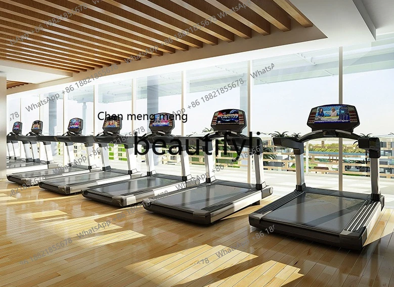 

x New Commercial Electric Large Treadmill Gym Reverse Run Multifunctional Cardio Fitness Equipment