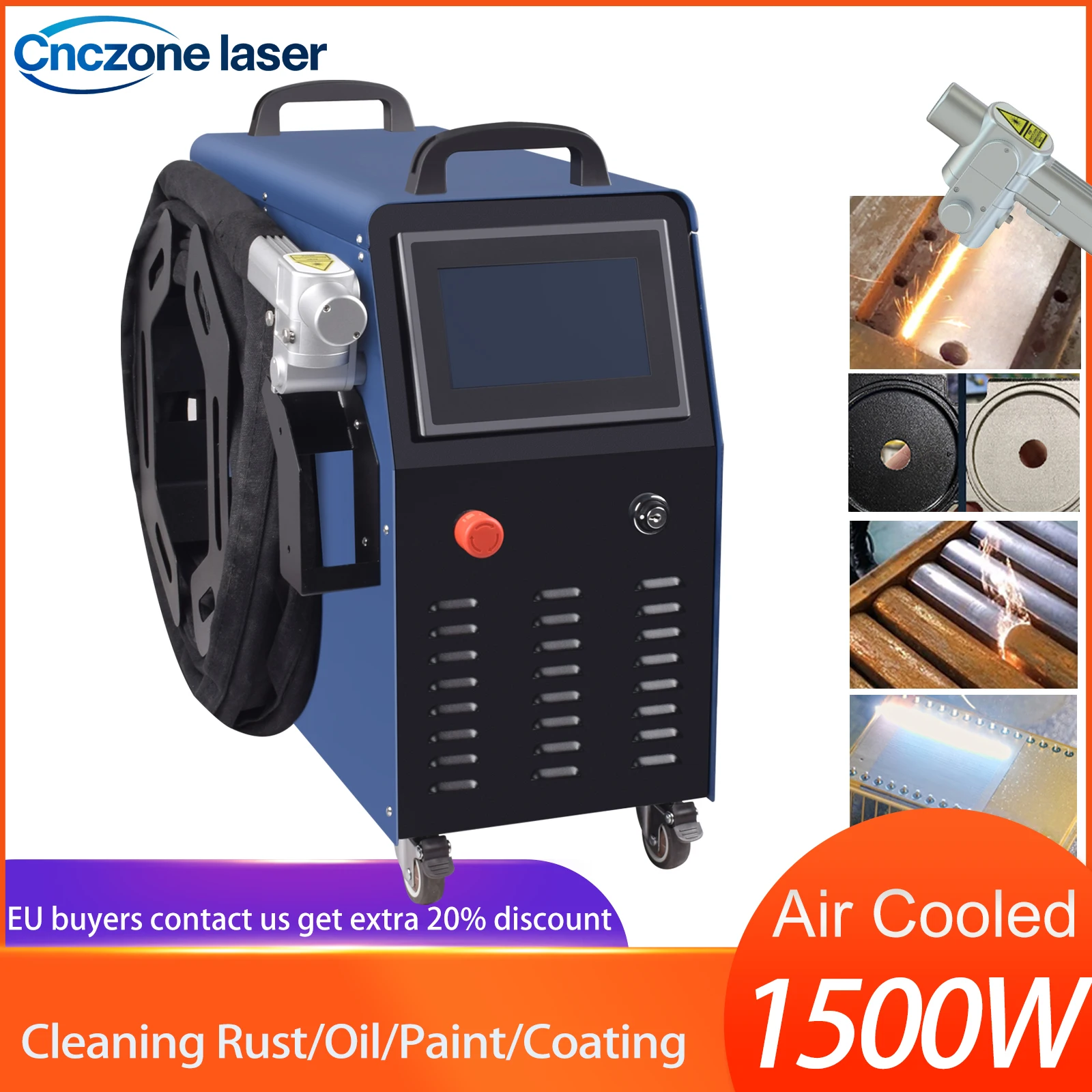 1500W Laser Cleanin…