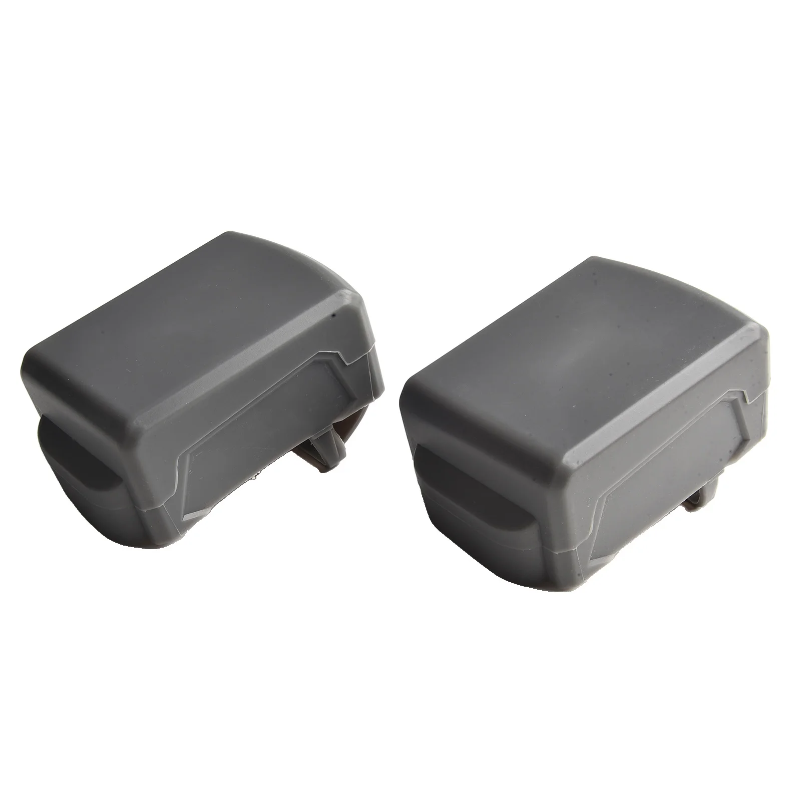 2PCs Silicone Protective Cover Case For 18V 3.0 4.0 5.0 Protective Cover Battery Rechargeable Battery Silicone Protect Case