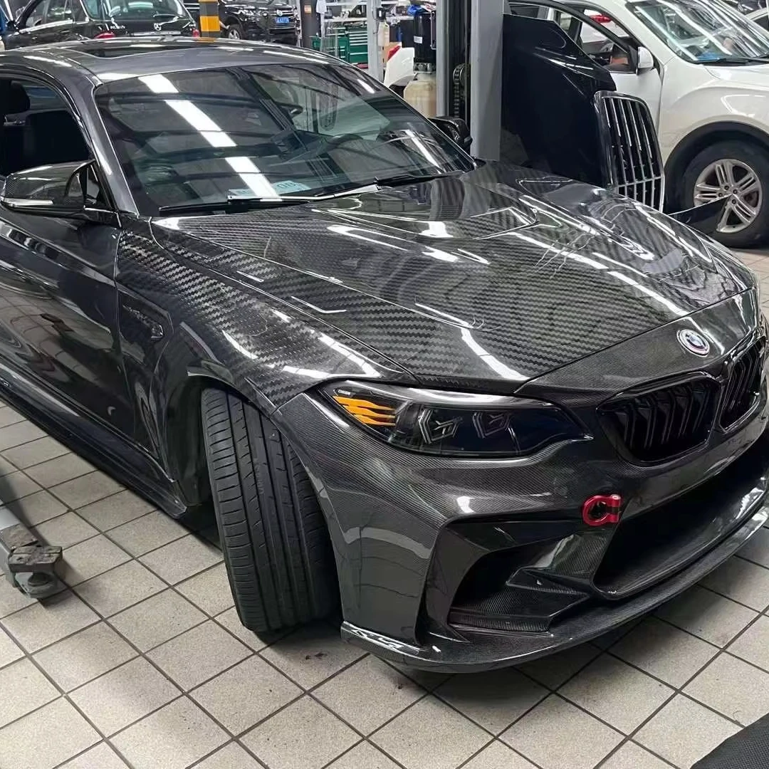 

TAKD CARBON Brand Extremely Light Weight Dry Carbon Fiber Engine Hood Bonnet for bmws M2 M2C Competition F87