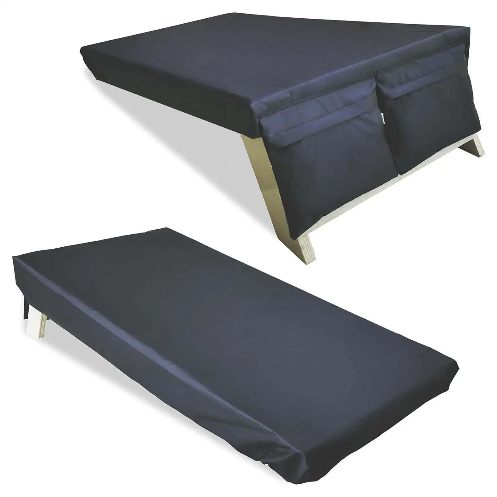 Cornhole Board Cover Portable Carrying Case Waterproof Oxford Cloth Protector for Outdoor Lawn Backyard Game