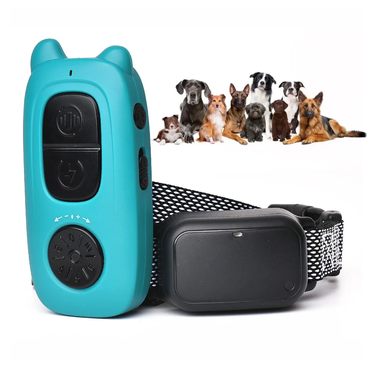 

Dog Collar 8-120lbs Dog Training Collar with Remote Rechargeable E-Collar Waterproof Collar with 3 Training Modes, Security Lock