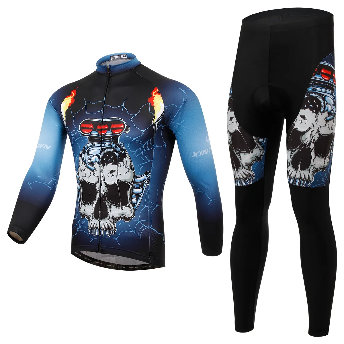 Cycling Clothing Men Long Pants Bicycle Clothes Sleeve Men's Jersey Leg Set Bike Man Summer Bib Shorts Distance 2025 Sets Suit