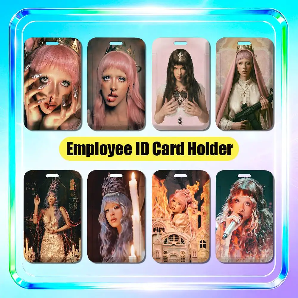 For Melanie Martinez HADES Employee ID Card Holder Office Badge Work Student Bank Credit Hard Holders Case Shell