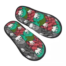 Custom Print YTTD Game Anime Shin Tsukimi Guest Slippers for Spa Women House Slipper