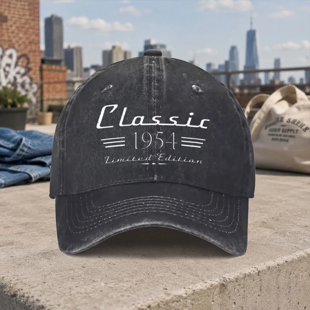 Classic-1954-Limited-Edition-Vintage-Washed-Cotton-Baseball-Cap-Unisex-for-Men-Women-Outdoor-Daily-Wear