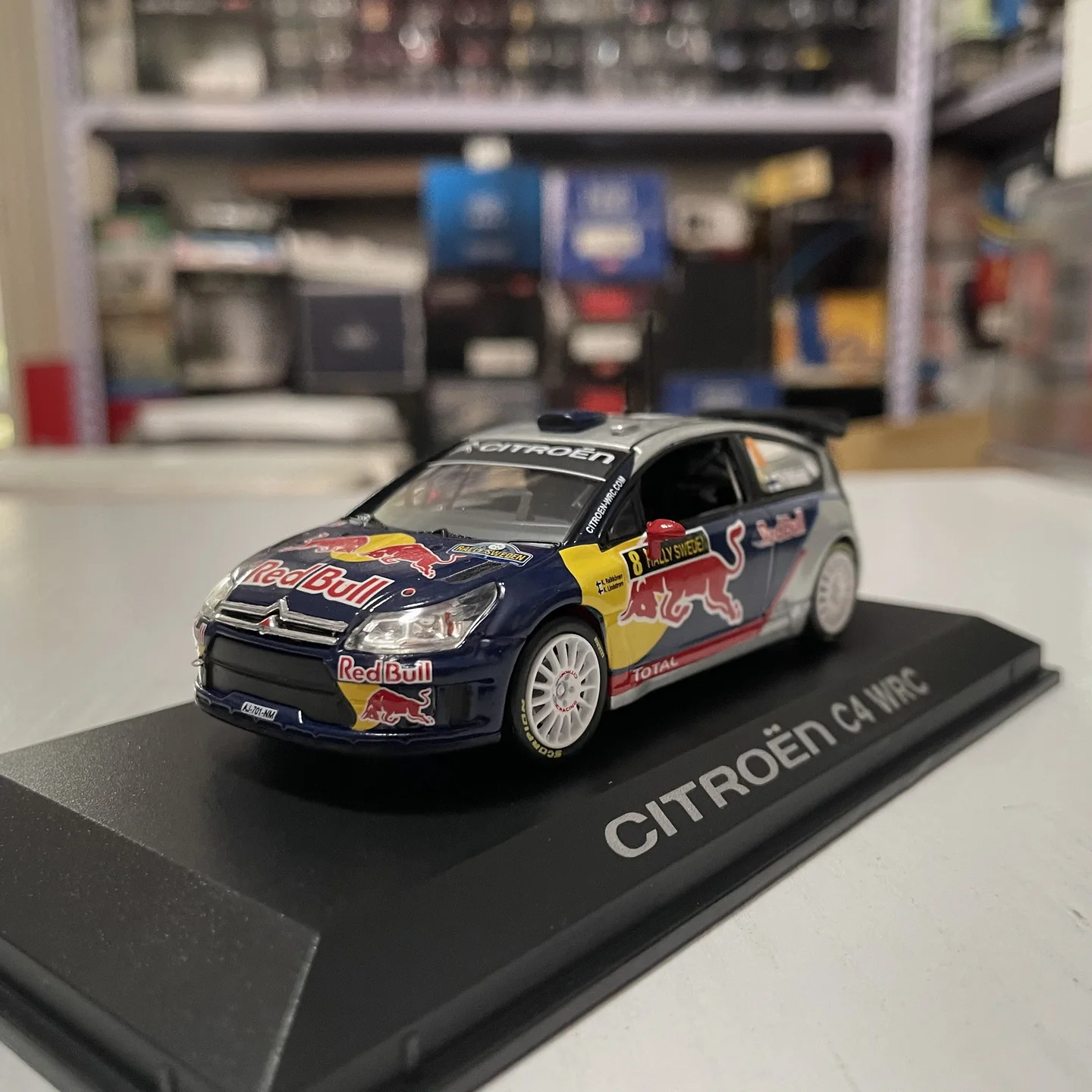 

NOREV 1:43 Scale Diecast Alloy Citroen C4 WRC 2010 Toys Cars Model Classics Nostalgia Adult Gifts Souvenir Static Display