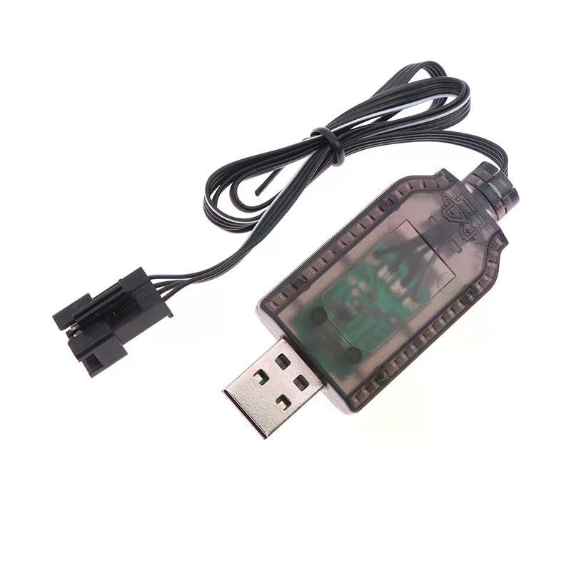 /Cna/SM4P Li-ion Battery Reverse Charging Adapter Electric Toy Car E561 Excavator Charger USB Cable 7.4v
