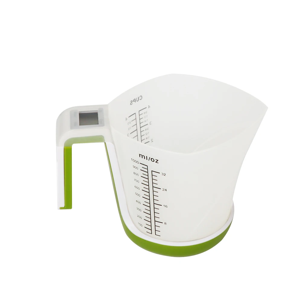 

Smart ABS Plastic Digital Kitchen Scale Manufacturer's High-Cost Performance ROHS Certified LCD Measuring Cup Home Kitchen