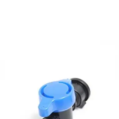 Drip Irrigation Accessory Set - Lock Style Connectors for For home Garden Systems - 50pcs Set or 23pcs Set with Ball Valves