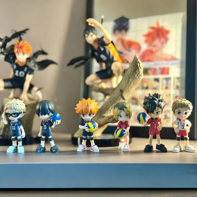 

Новая распродажа, аутентичная точечная волейбольная молодежная аниме-сюрприз, слепая коробка, высокое качество, маленькая фигурка, настольный чехол, украшение, подарки