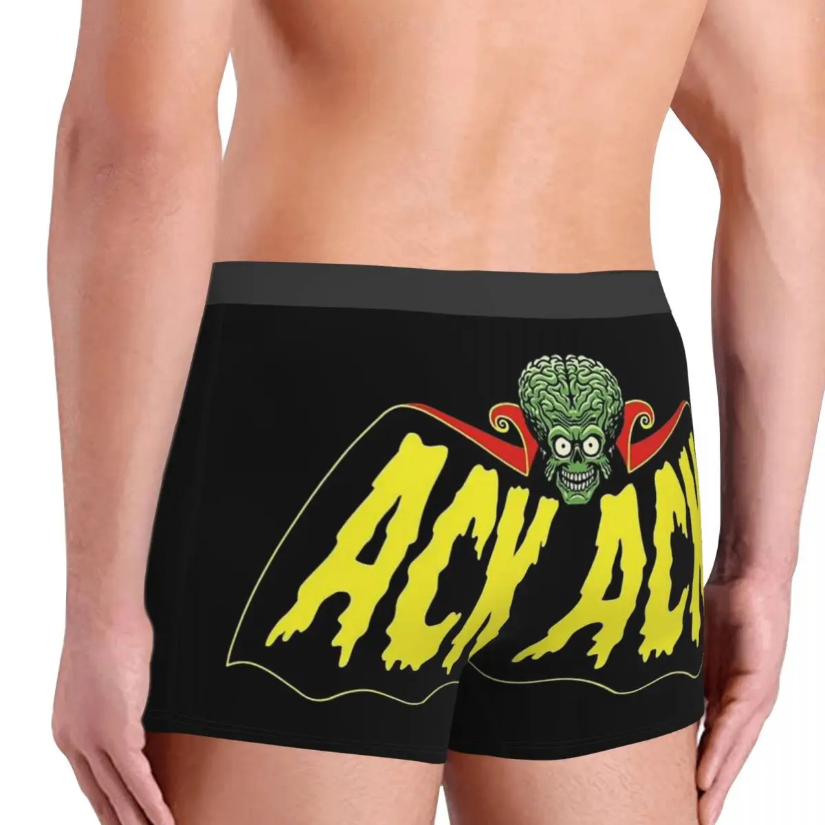 Ack Mars Attacks Mencosy Boxer Briefs,3D printing Underpants, Highly Breathable Top Quality Gift Idea