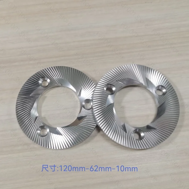 98mm Titanium Coated Flat Burr Coffee Grinder Disc for Espresso & Pour-over