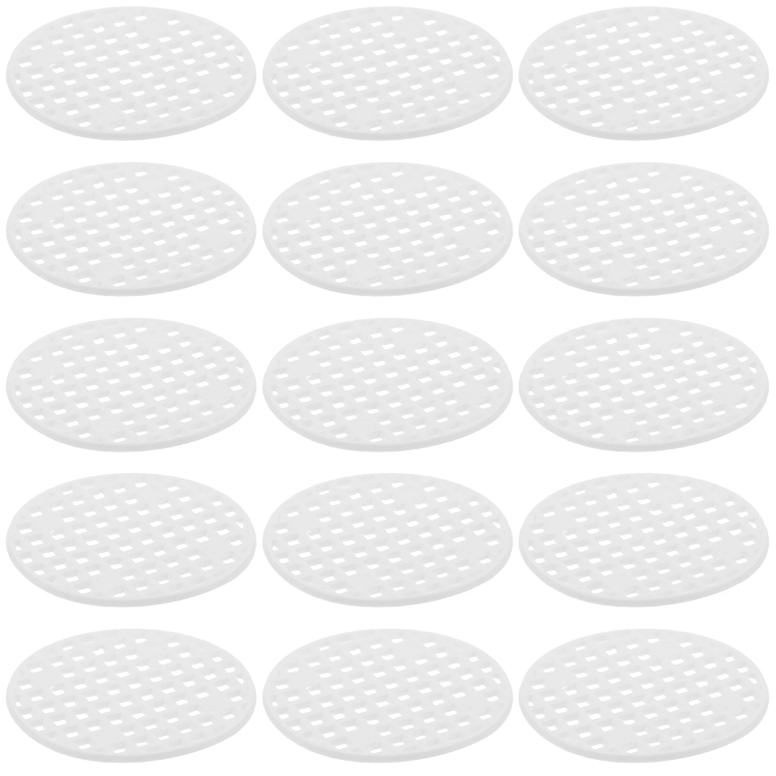 100pcs Flower Pot Pads 3.5Inch White Drainage Hole Covers For Planters Garden Mesh Pad Planter Hole Mesh Mat Flowerpot Bottom
