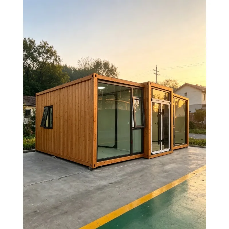 Casa Modular Prefabricada Expandible en Contenedor de 20 y 40 Pies, Cocina Prefabricada para Exteriores, Casa Modular, Cabaña Prefabricada