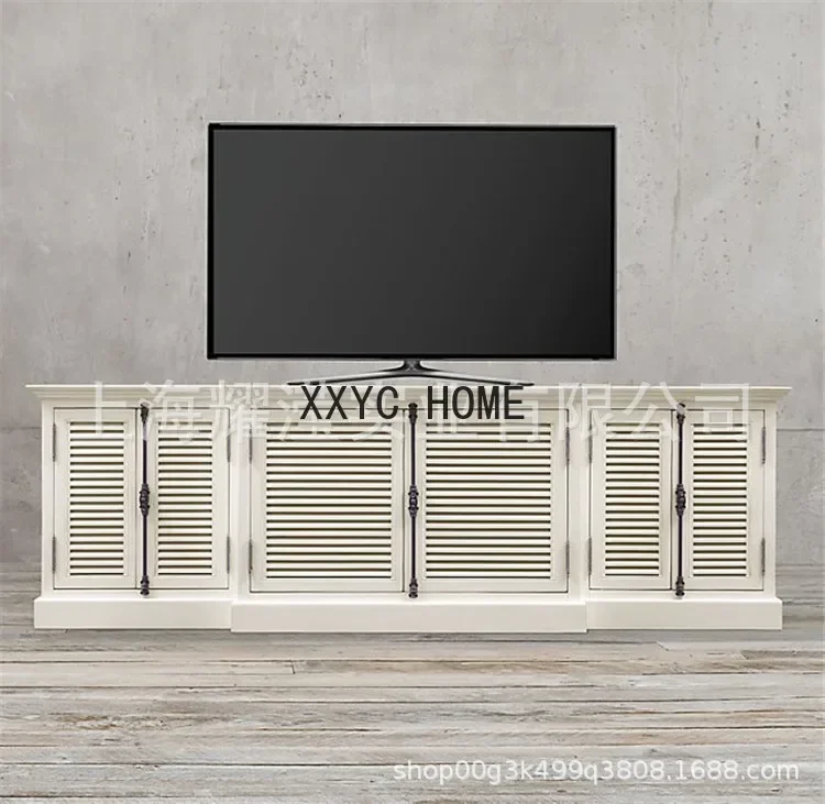 

Американский деревянный телевизионный шкаф из массива дерева