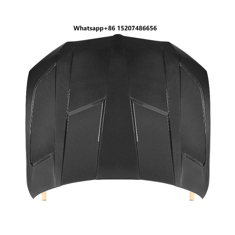 F95 F96 Front Hood Dry Carbon Fiber Bonnet Hood  X5M F95 X6M F96 2020+ Car Front Lever Machine Cover Front Hood