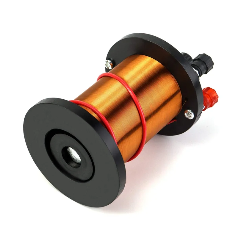 1 PCS Demonstration Induction Coil With Primary Coil, As Shown Copper Secondary Coil And Cylindrical Magnet For Physics Teaching
