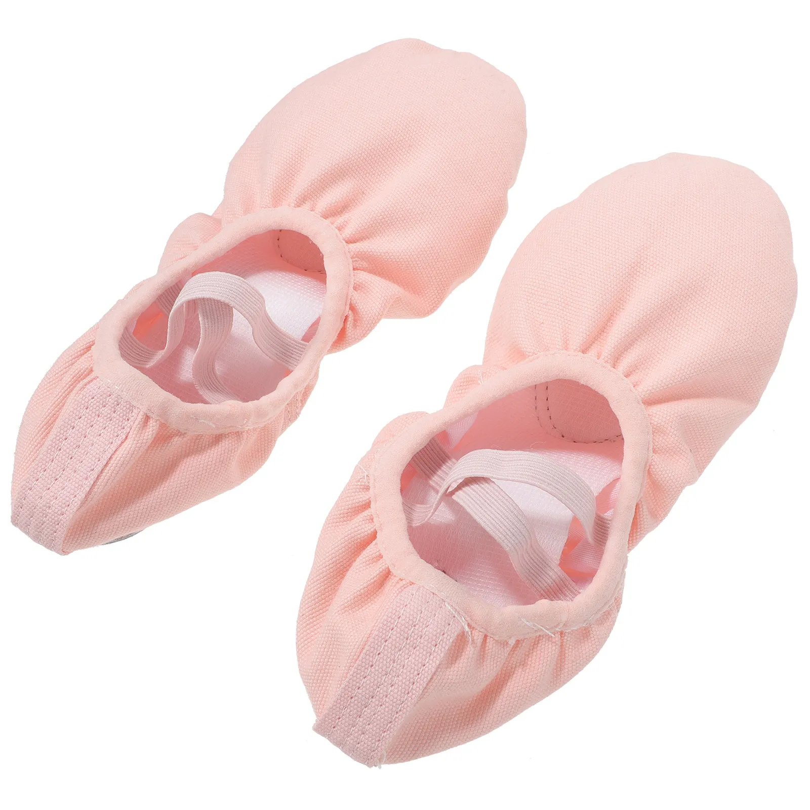 

1Pair Ballet Shoes for Girls Toddlers Yoga Dance Slippers Non-Slip Sole Breathable Lightweight Flat for Pilates Barre Home