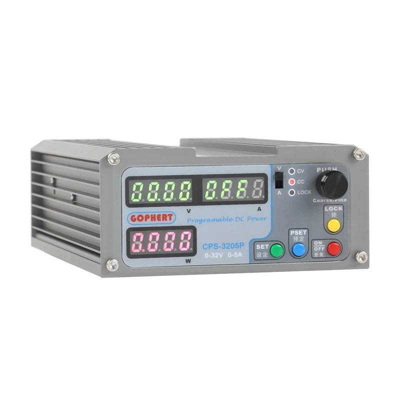 

CPS-3205P/1610P/6003P/3010P/6405P Digital Adjustable Switch Power Supply 32V 16V 30V 60V 64V 3A 5A 10A Lab DC power supply