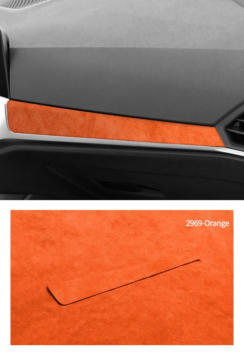 Für BMW 2020-Neuestes Modell 3er G20 G21 G28 Mittelkonsole Armaturenbrett Trim Aufkleber Auto Innenzubehör Aus Alcantara – Detail 11