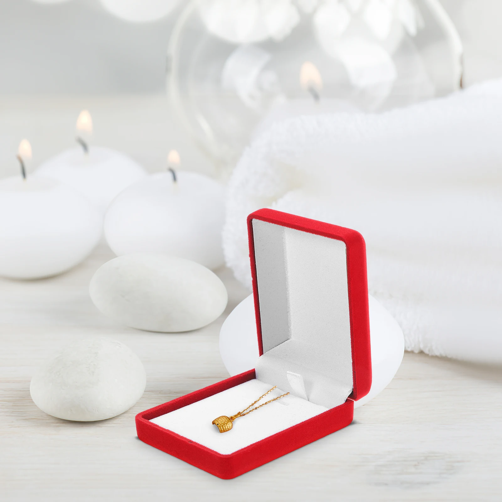 

6 Pcs Boxes for Necklace Earring Ring Storage Jewelry Case Display Case Jewelry Gift Box ganizer Gift Packaging