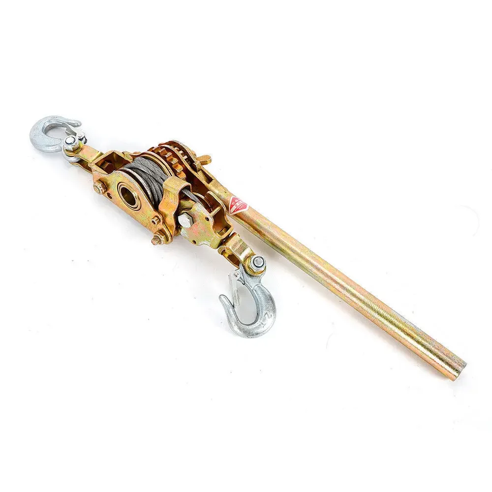 ساحبة رافعة سلسلة السقاطة شديدة التحمل 4400 رطل - رافعة 2 طن تأتي على طول مع خطاف أمان وكابل