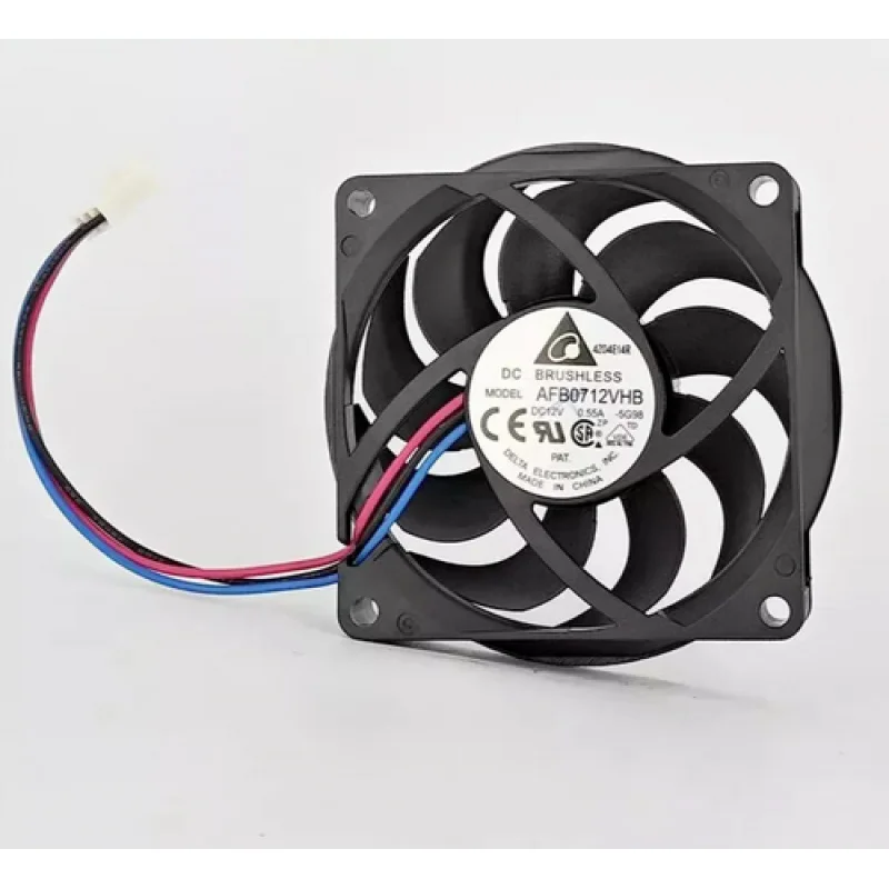 

Y Delta AFB0712VHB -5G98 DC12V 0.55A 7015 3-контактный охлаждающий вентилятор