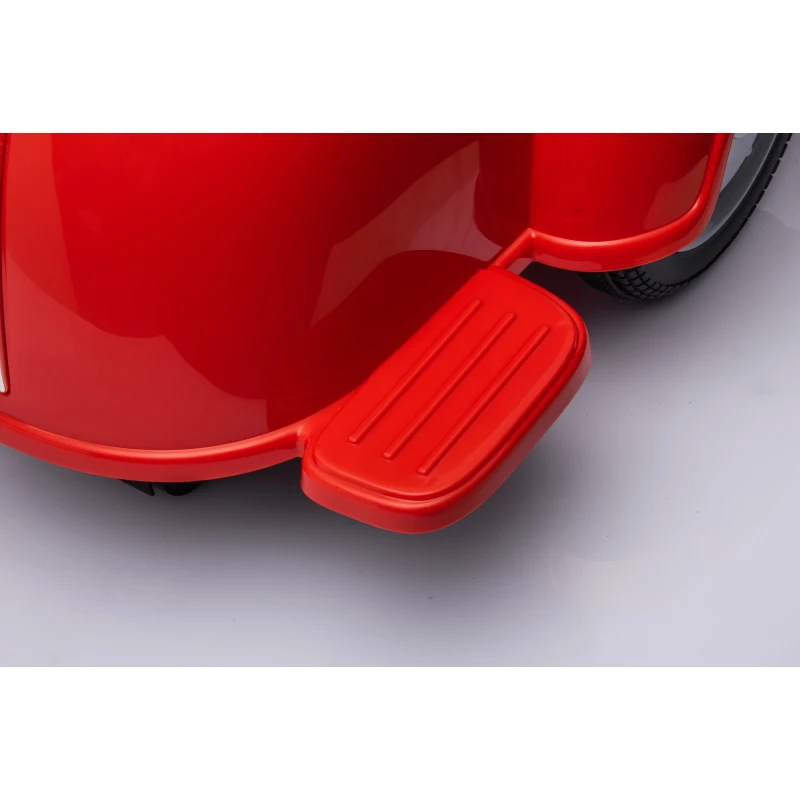 

Comfortable Design Enjoy Features Friends Motorcycle Multi Perfect Ride Siblings 6V LICENSED Vespa Scooter Motorcycle with Side