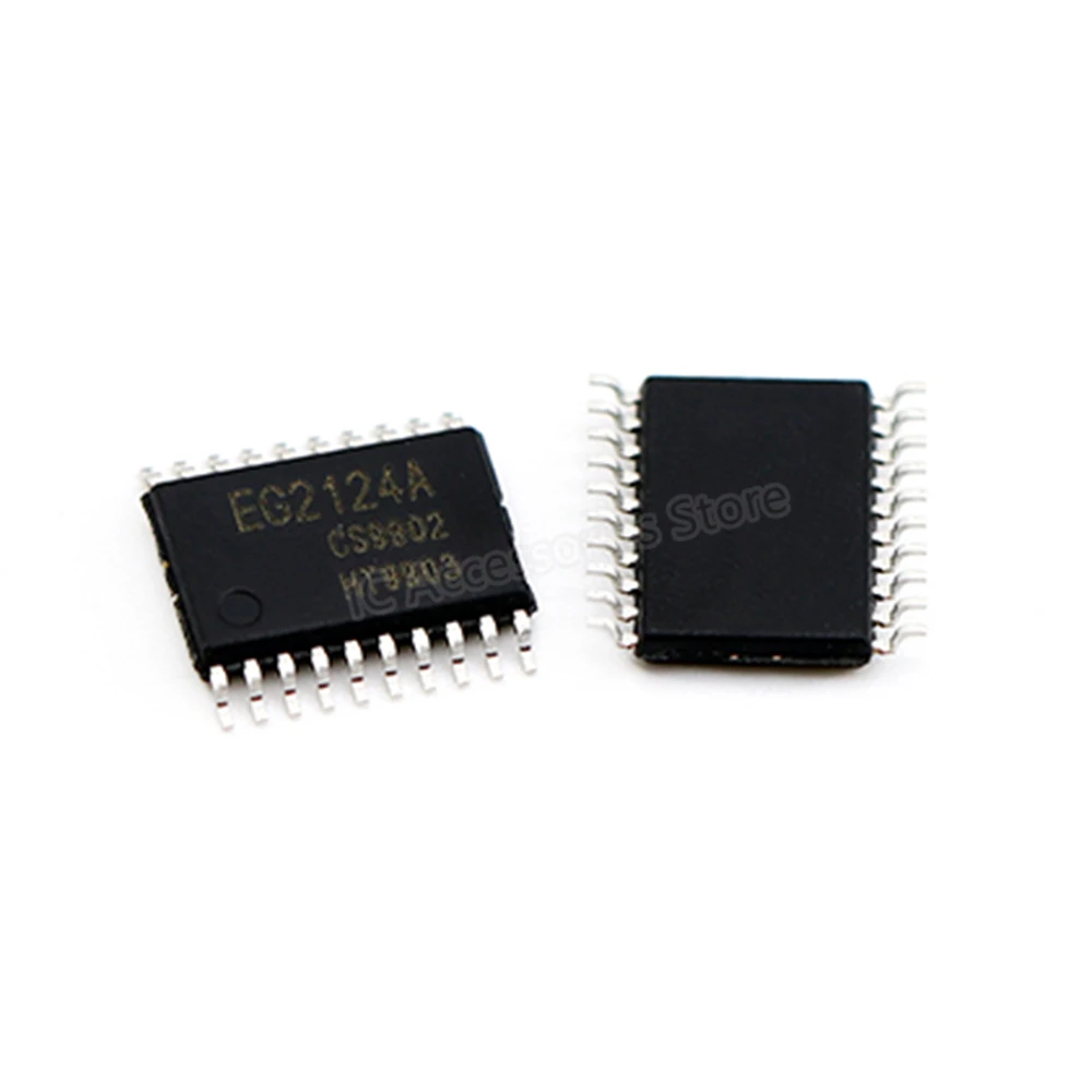 20pcs EG2124 TSSOP20 QFN24 three-phase independent half-bridge driver chip compatible with FD6288 100% New Original In Stock