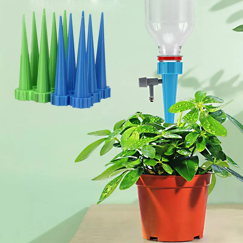 6/12/18/36pcs Waterer, Drip Irrigation Device for Household Plant Pots, Adjustable Automatic Drip Device for Flower Gardens