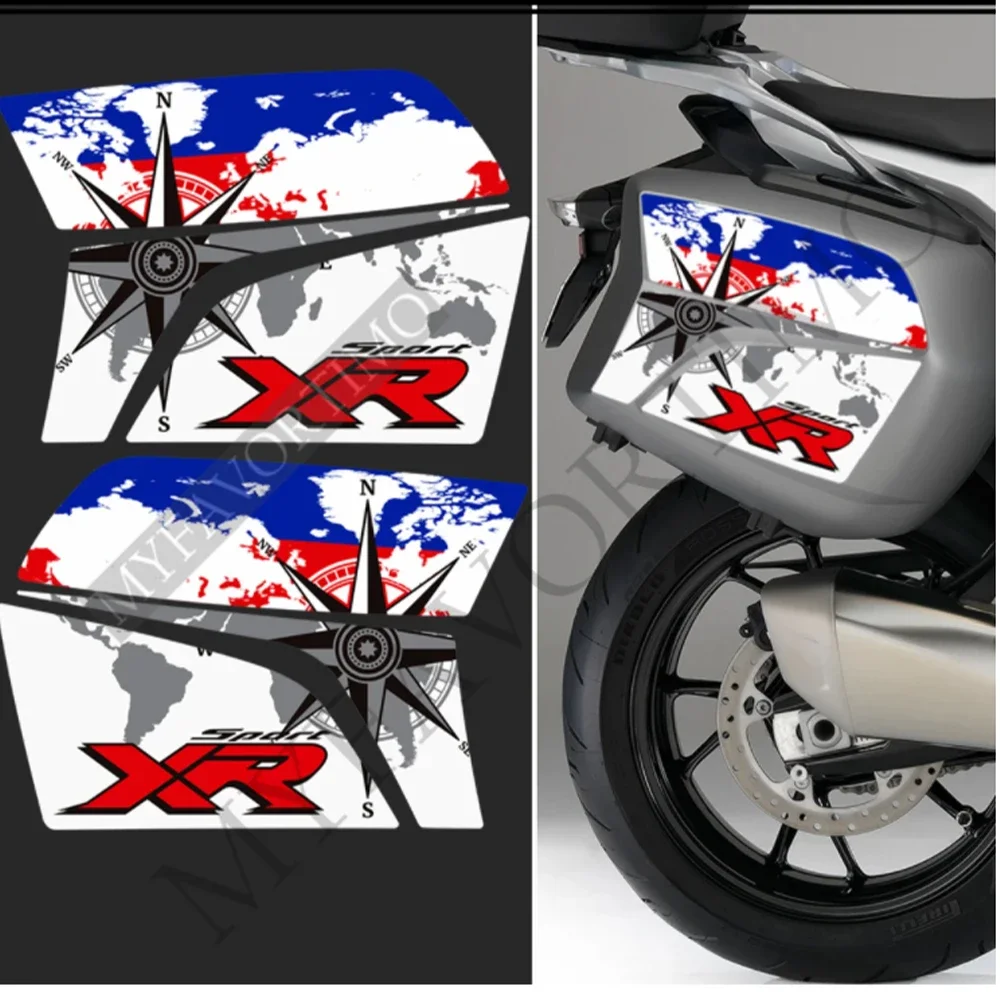 

Motorcycle Fairing Fender Emblem Logo Tank Pad Trunk Luggage Cases Panniers Stickers Decals For BMW F900XR S1000XR 900 S 1000 XR