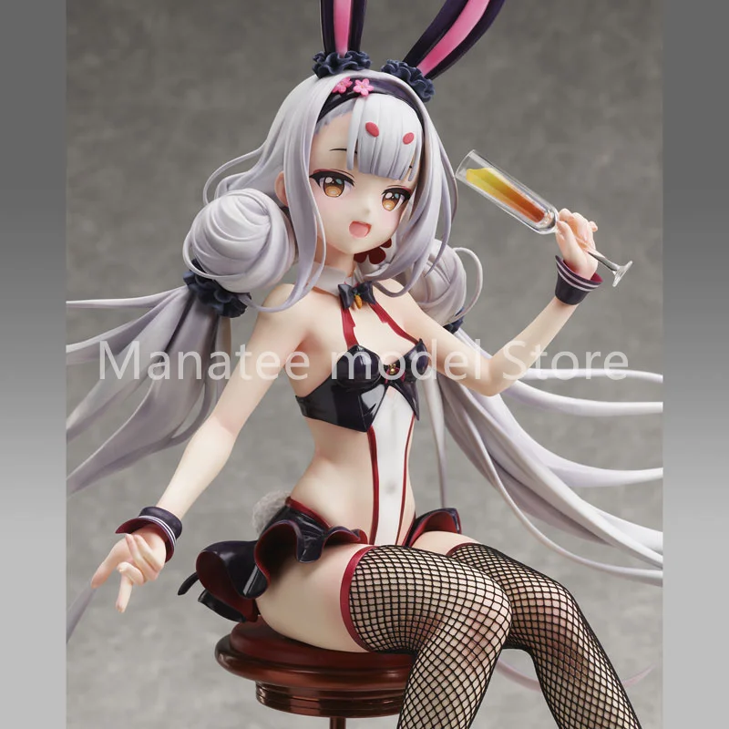 FREEing Original B-style Azur Lane Shimakaze World's Speediest Bunny Waitress PVC Action Figure Anime Model Toys Collection Doll