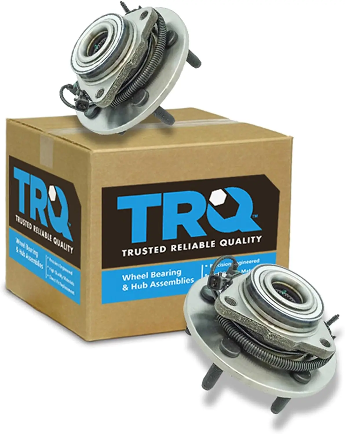 

Комплект подшипников и ступиц передних колес для грузовиков Ram 1500 2012-2022 годов выпуска, 2-компонентный набор