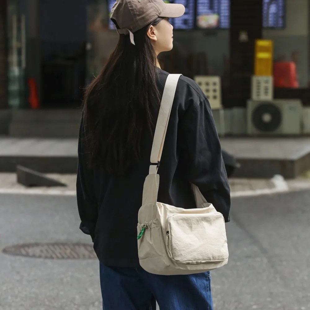 

Модная модная сумка через плечо для фитнеса, большая вместительная спортивная сумка на плечо, повседневная однотонная нейлоновая сумка для пары