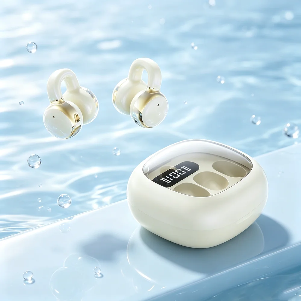 TWS Wireless Bluetooth Headset Bluetooth Headphones Power Earbuds Digital Display Stereo Sound Earphones for all smartphone