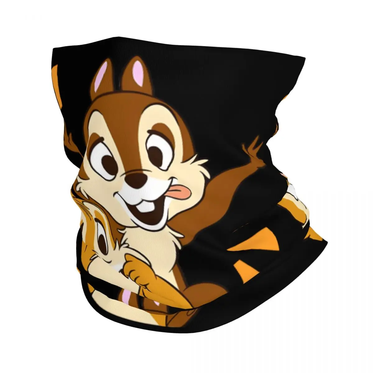 Chip N Dale Bandana cubierta de cuello motocicleta Club Disney Chip 'n' Dale cara bufanda correr Unisex adulto toda la temporada