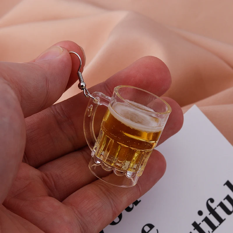 Modische Bierkrug-Ohrhänger für Frauen, Sommer-Getränkeflaschen-Ohrhänger, Party-Schmuckgeschenke für Mädchen – Detail 24
