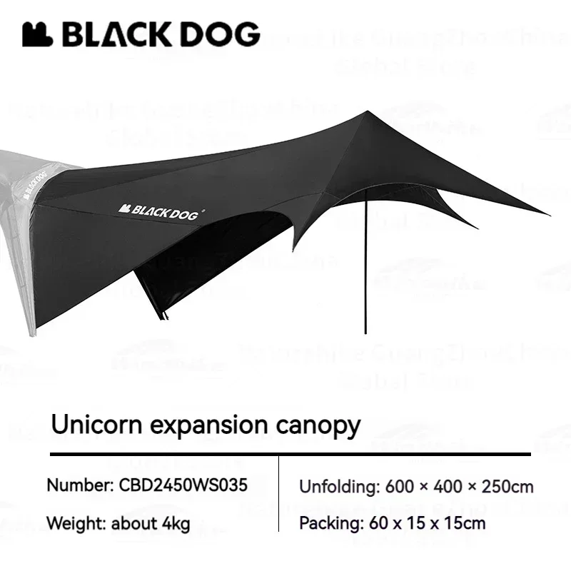 BLACKDOG Zelfdragend ontwerp en metgezel voor snelle installaties in elke snelheid Openingsfunctie Maak het de ideale weerstand.