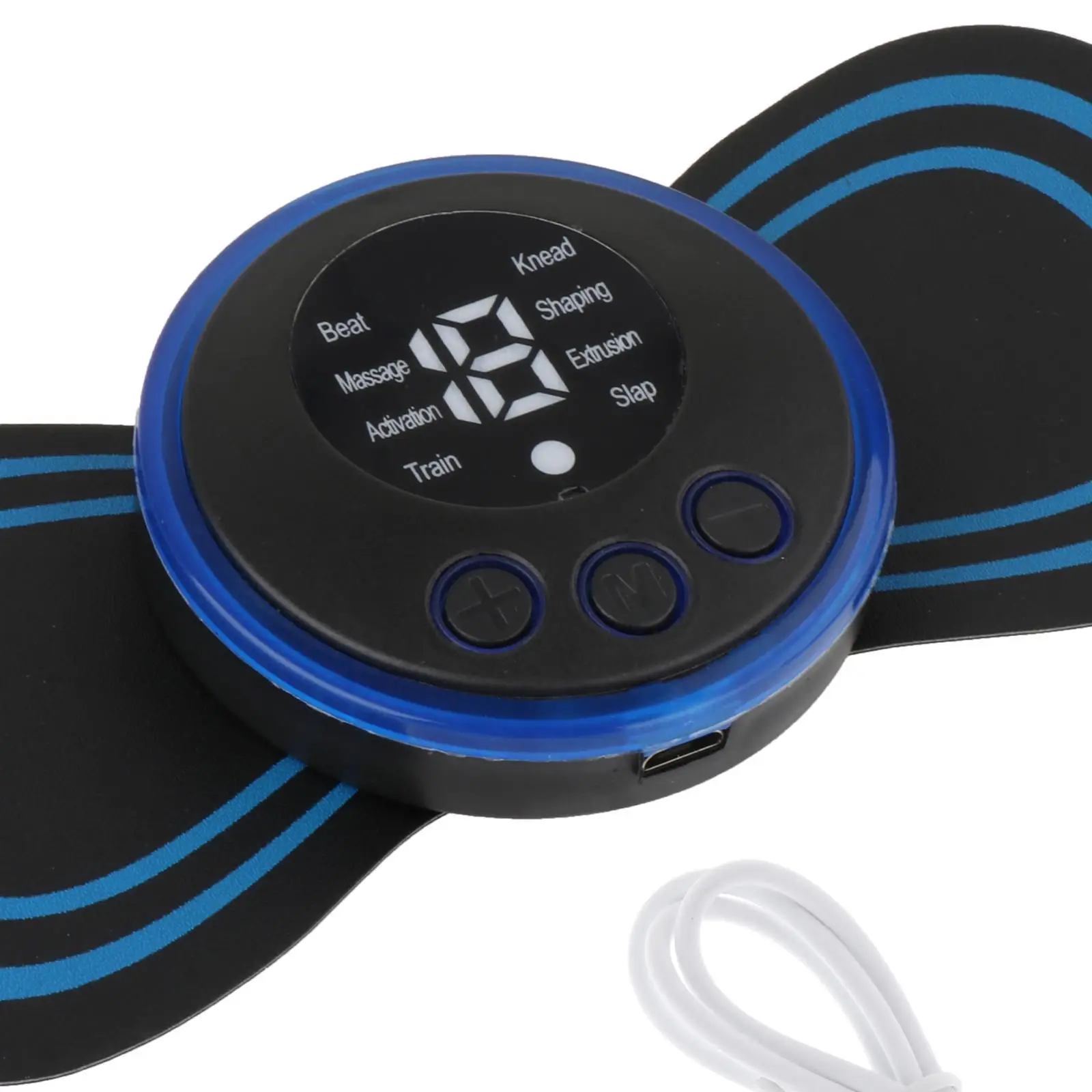 Mini Electric Massager Portable Full Body Patch for Back Shoulder Arm Leg Relaxation and Stress Relief