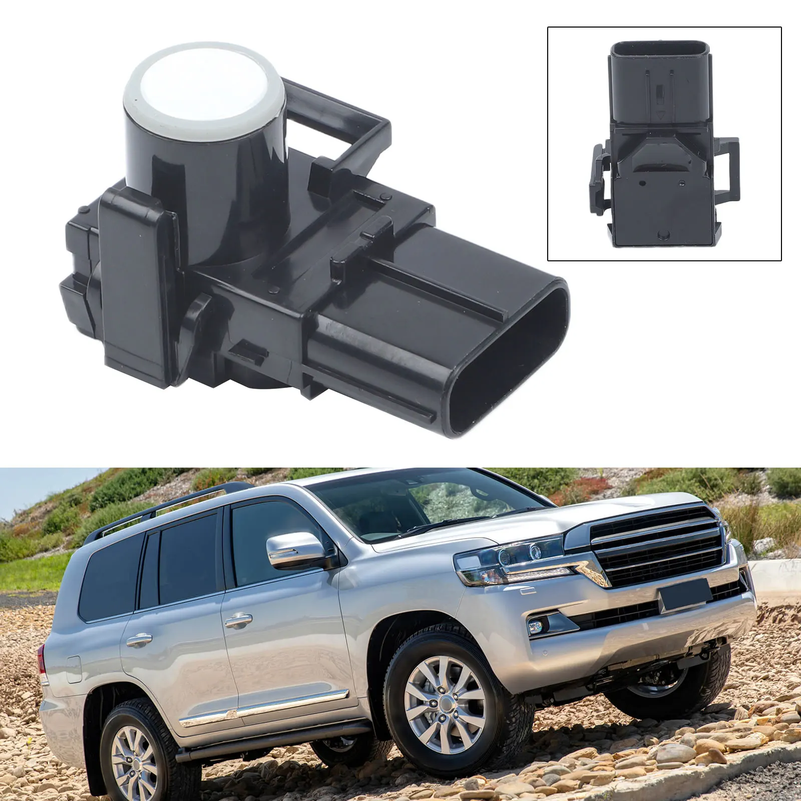 Reverse Sensor Parking Sensor Reverse Parking Black Car Parking Sensor Factory Specification Stable Characteristics