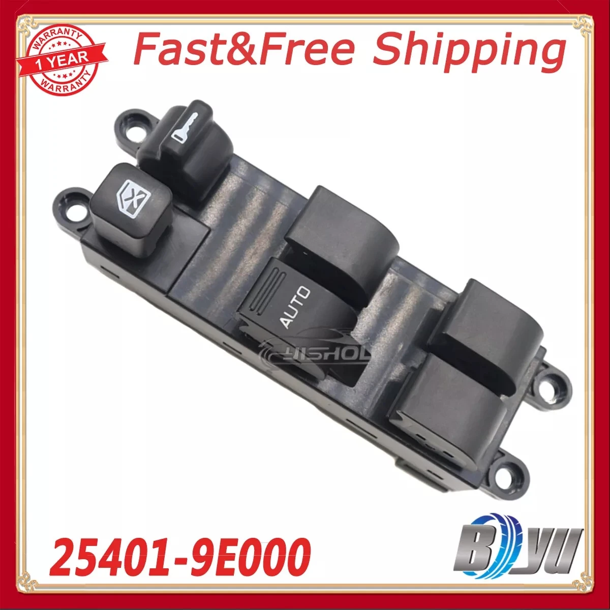 

Главные выключатели управления стеклоподъемниками автомобиля для Nissan Altima Frontier Crew Cab Sentra Xterra 25401-9E000