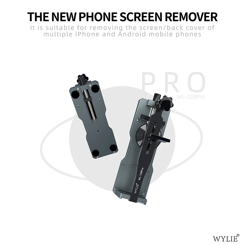 WYLIE WL-728 Pro Universal Heating-Free LCD Screen Splitter Fixture For iPhone Android Phone Opening Quick Removal Clamp