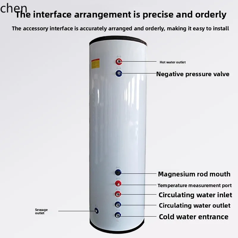 LXC Luftenergie Warmwasserbereiter Wasserzirkulation Puffer Isolierung Tank Eimer