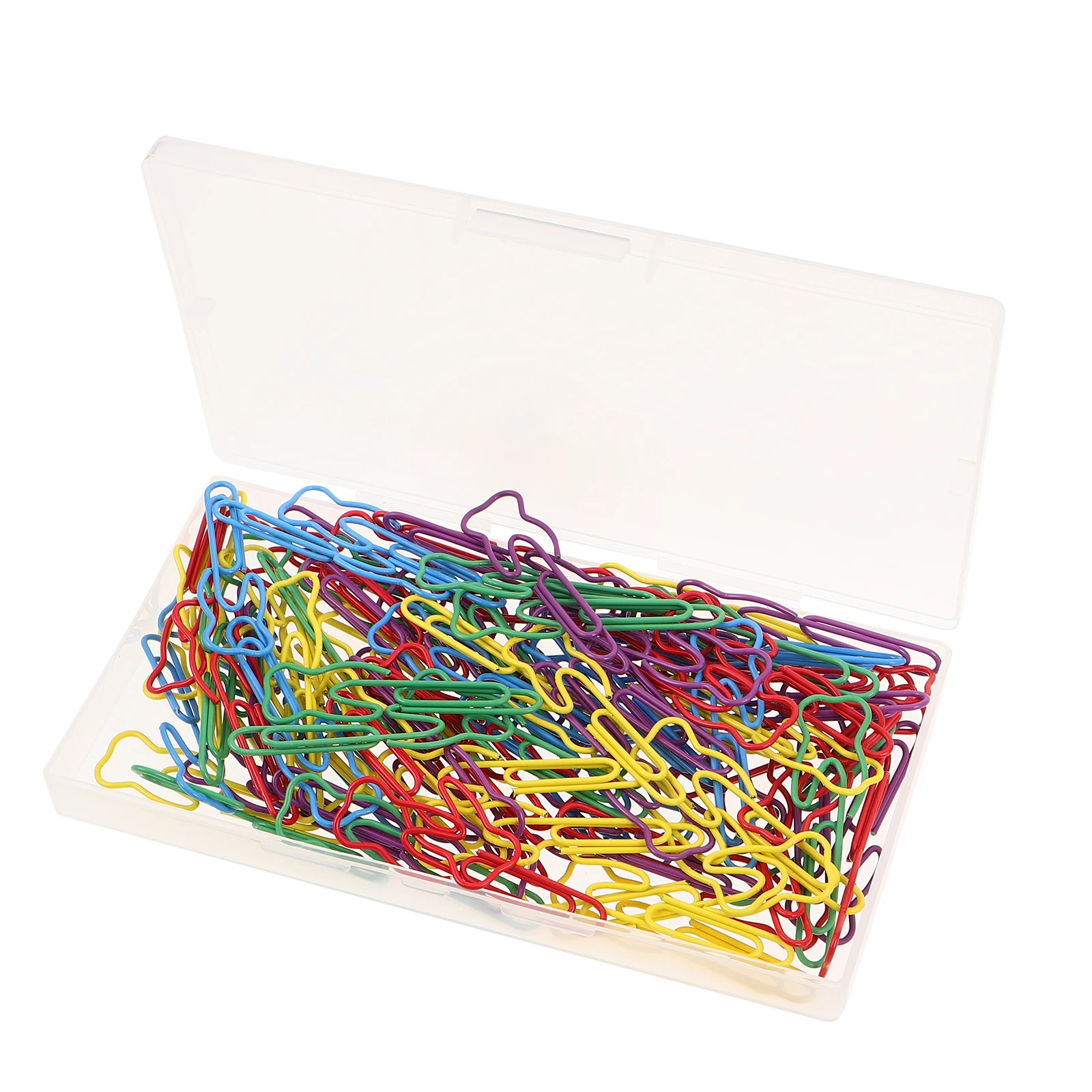 

100 Pcs Shaped Paper Clip Colorful Creative Metal Clips Paperclips Cartoon Cute