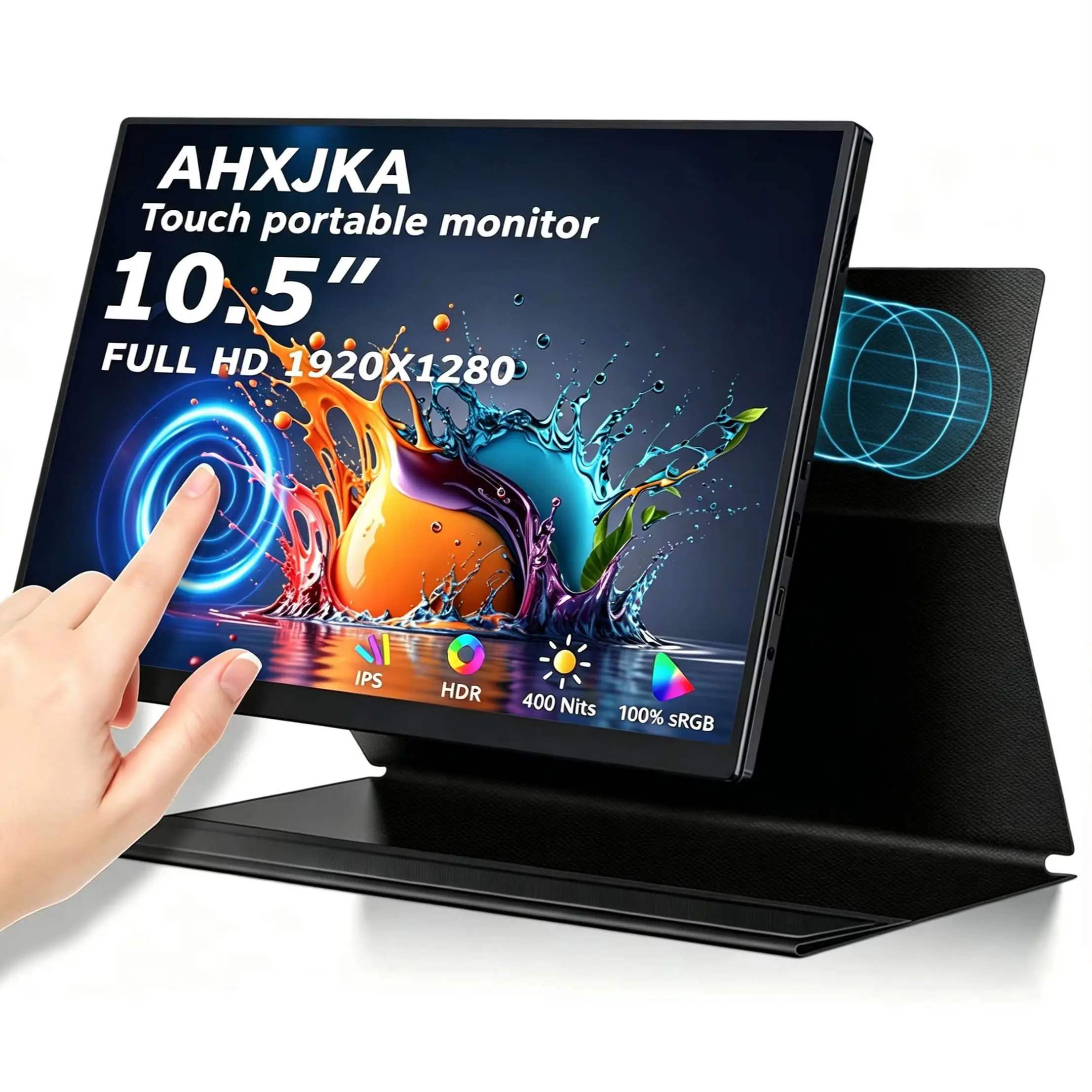 10.5 Inch Touch Portable Monitor 100%sRGB 1920*1280P FHD 3:2 IPS for Laptop Phone TV XBox Dack Mac PS4/5 Switch Game Console