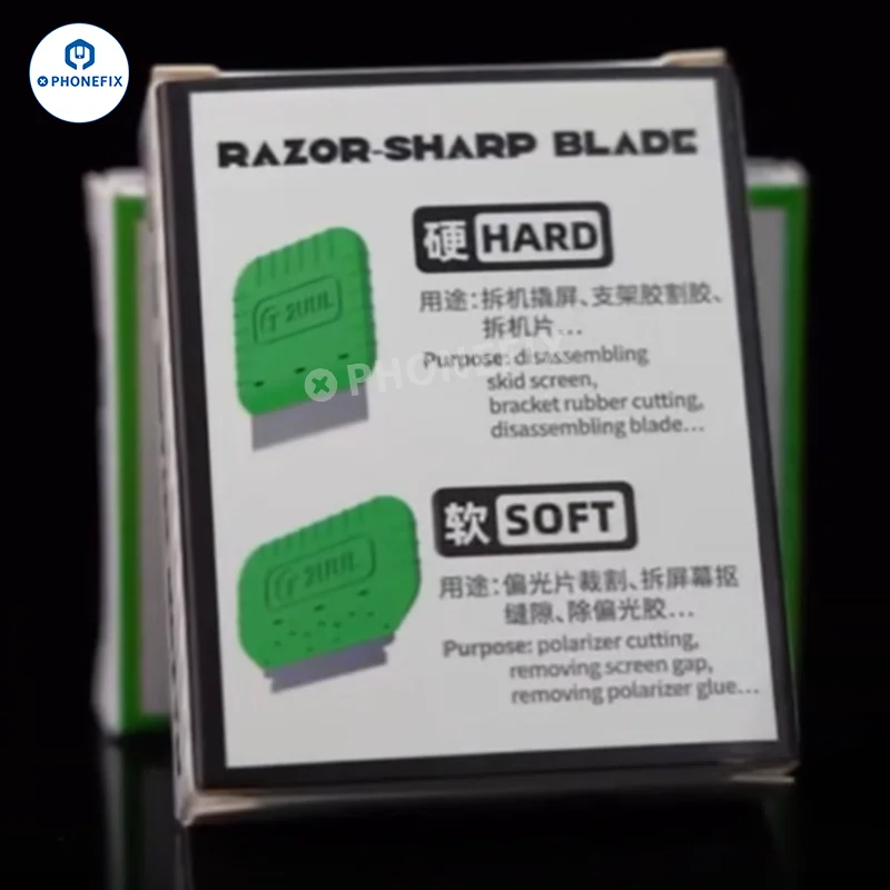 

3 шт./упаковка 2UUL DA95 DA96: Мягкие и острые как бритва лезвия для мобильных телефонов и iPad, инструменты для резки поляризаторов, вскрытия экранов и разборки
