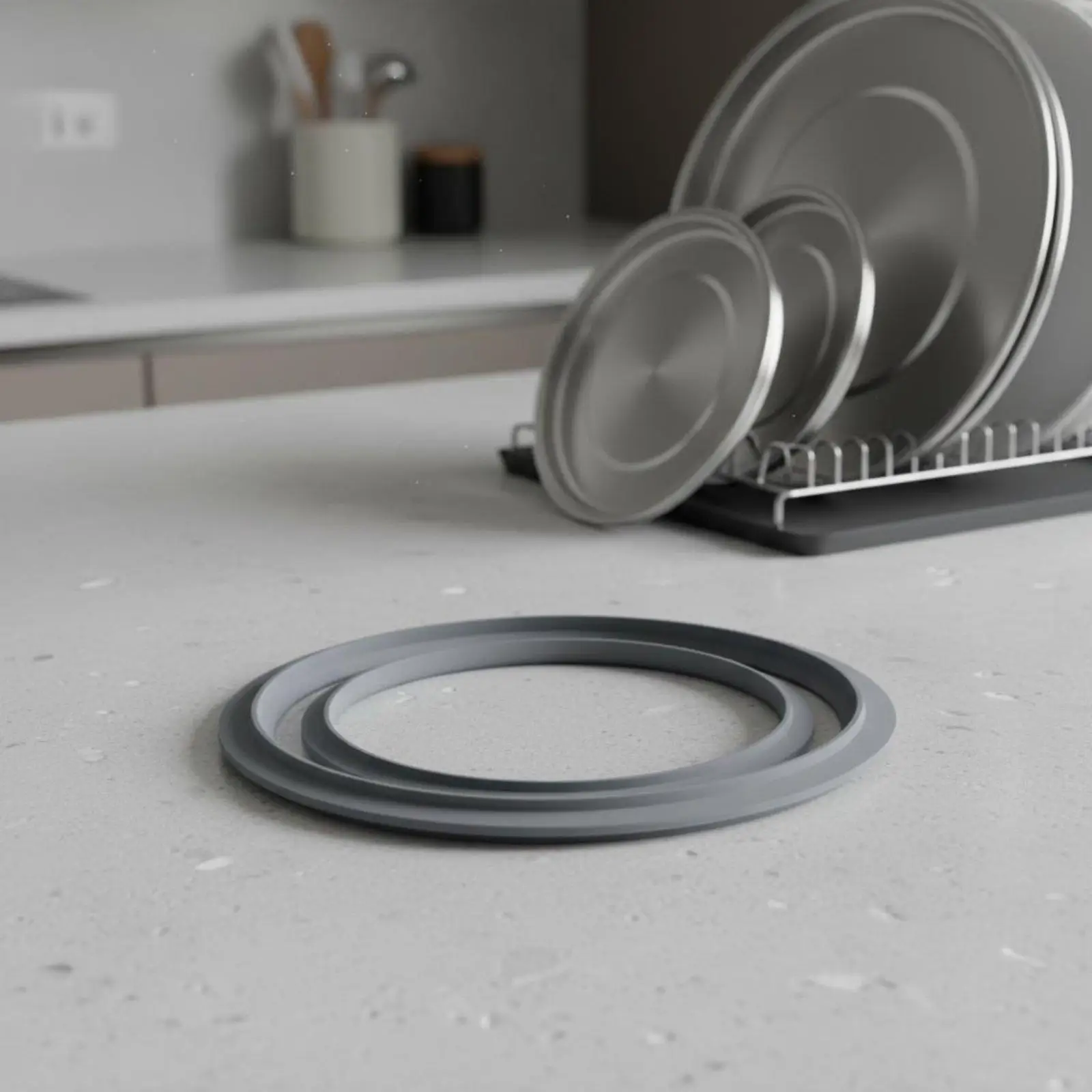 Kitchen Pressure Cooker Seal Ring Silicone Gasket for Stainless Steel Lid Compatible Sizes 20 22 24